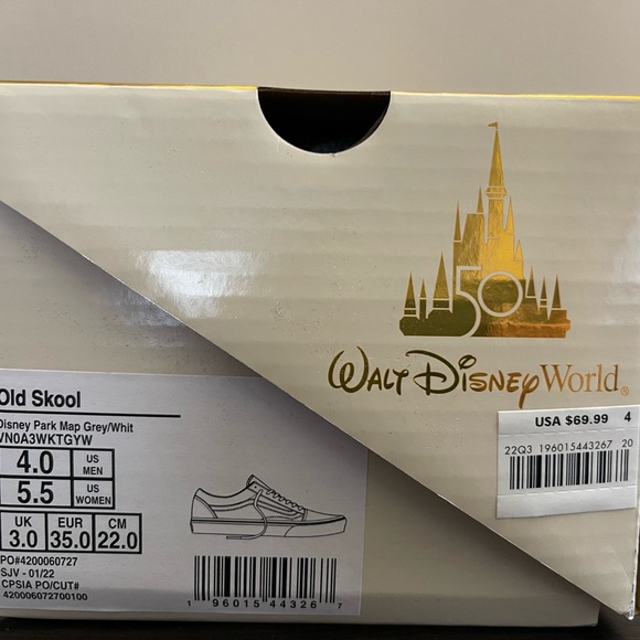 Brand new never worn Disney 50th anniversary Vans - Picture 3 of 4